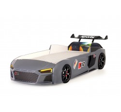Arabalı Yatak Gri V12 Audi