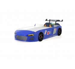 Arabalı Yatak Mavi V12 Audi
