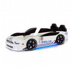 Türk Polis Arabalı Yatak Kapıları Açılan Mustang